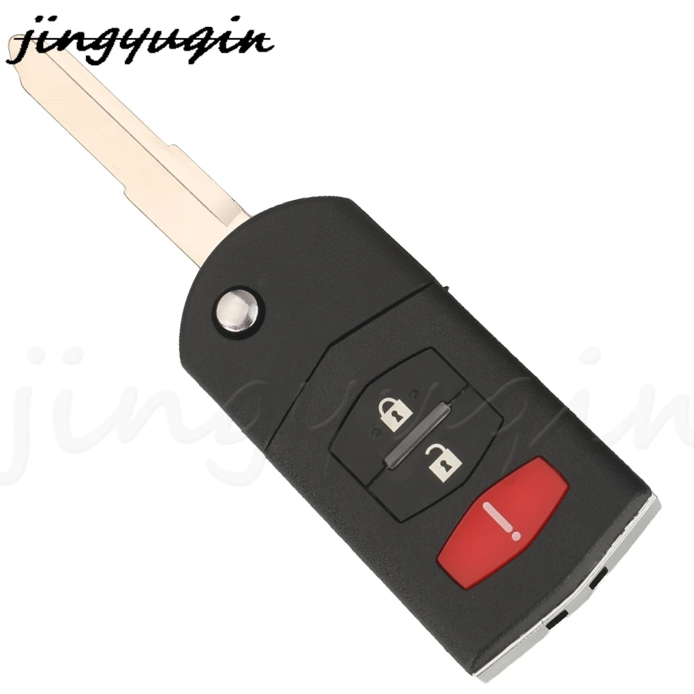 Jingyuqin BGBX1T478SKE125-01 3/4 кнопочный откидной дистанционный Автомобильный ключ 315 МГц 4D63