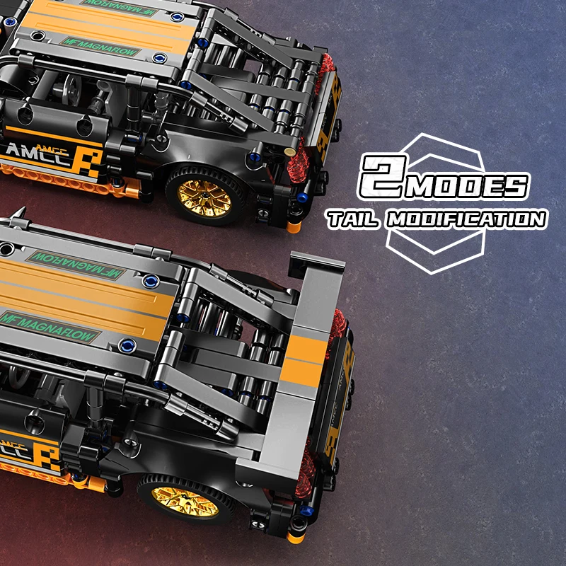 505 шт. Детский конструктор Супер гоночный автомобиль