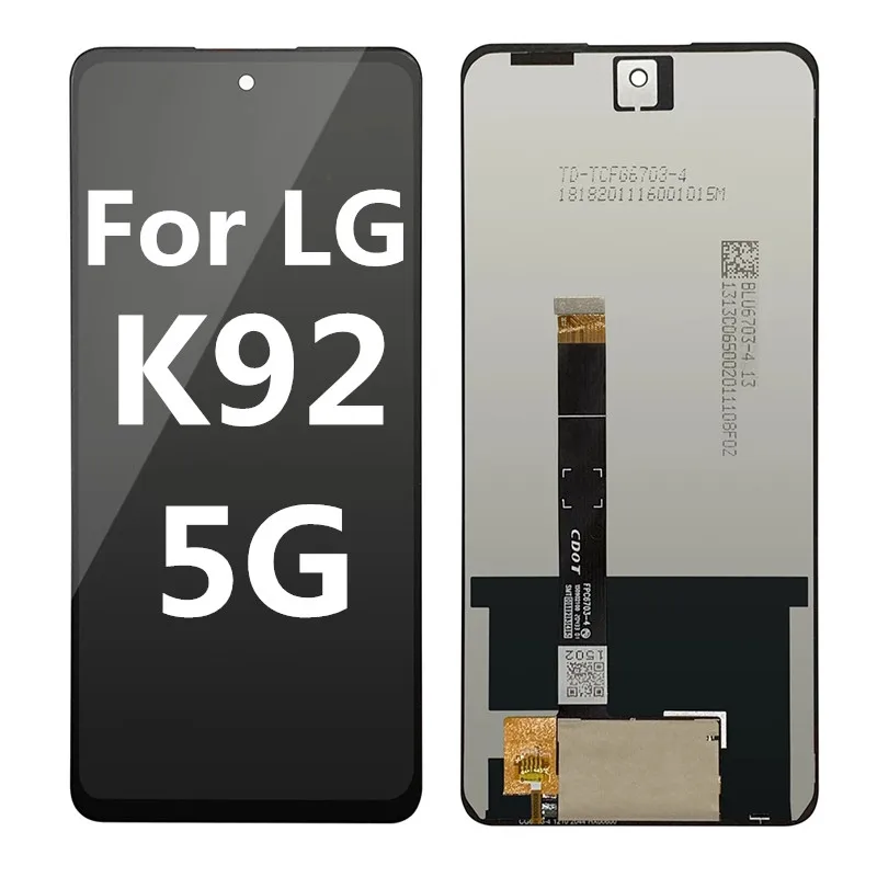 

Original LCD For LG K92 5G Display Touch Screen Digitizer Assembly LMK920 LM-K920 Replacement Parts