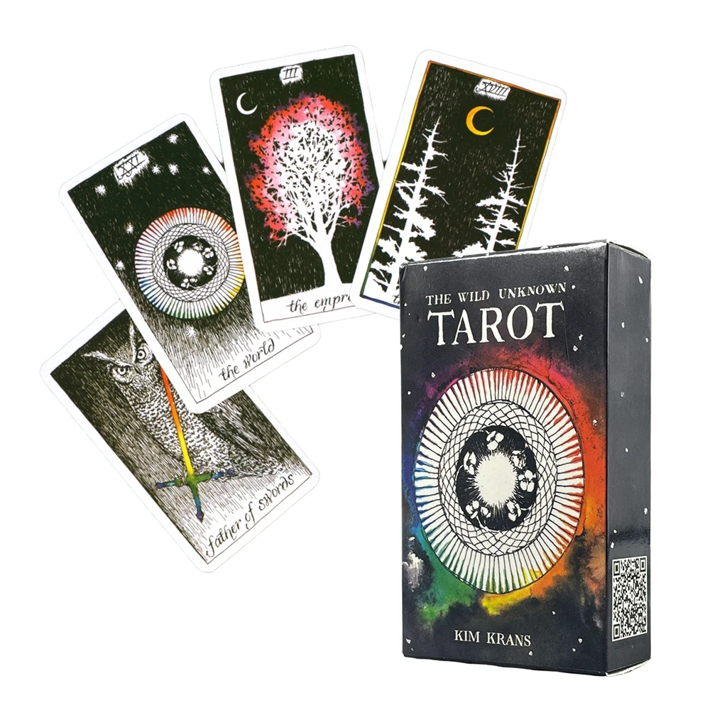 

Tarot колоды карт для начинающих гадания настольные игры, уникальный Таро, доска для гадания, Wiccan, товары английские карточки