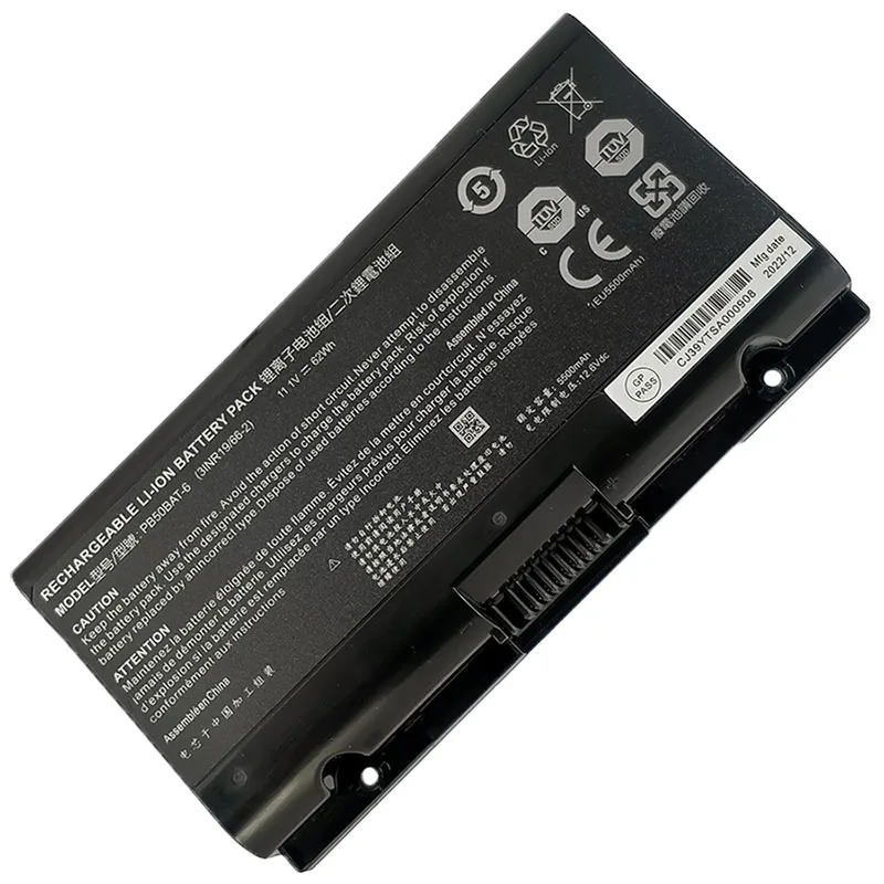 Аккумуляторная батарея Valenx 6-87-PB50S-61D0 0 для детской модели, для PowerSpec 1720 1520 для Sager NP8371 3INR19/66-2