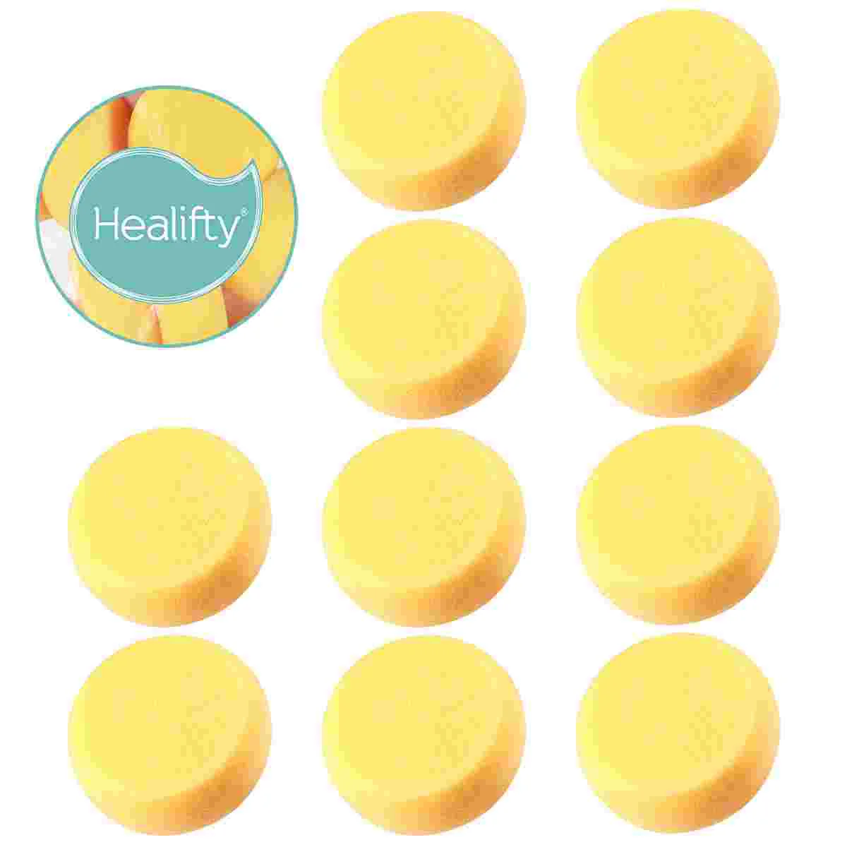 Healifty 12 шт. круглые синтетические акварельные художественные губки для рисования