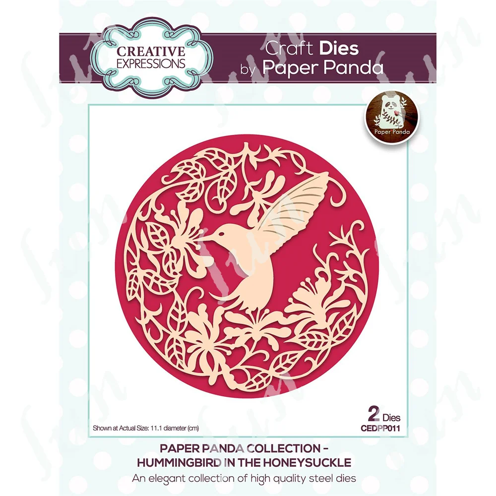 

Колибри в жимолости металлические вырезанные штампы ручной работы бумажная Подарочная поздравительная открытка для скрапбукинга фотоальбома декоративные формы