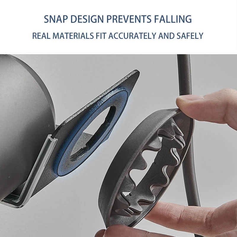 Настенный держатель для сушки волос полка ванной комнаты Dyson Supersonic без отверстий