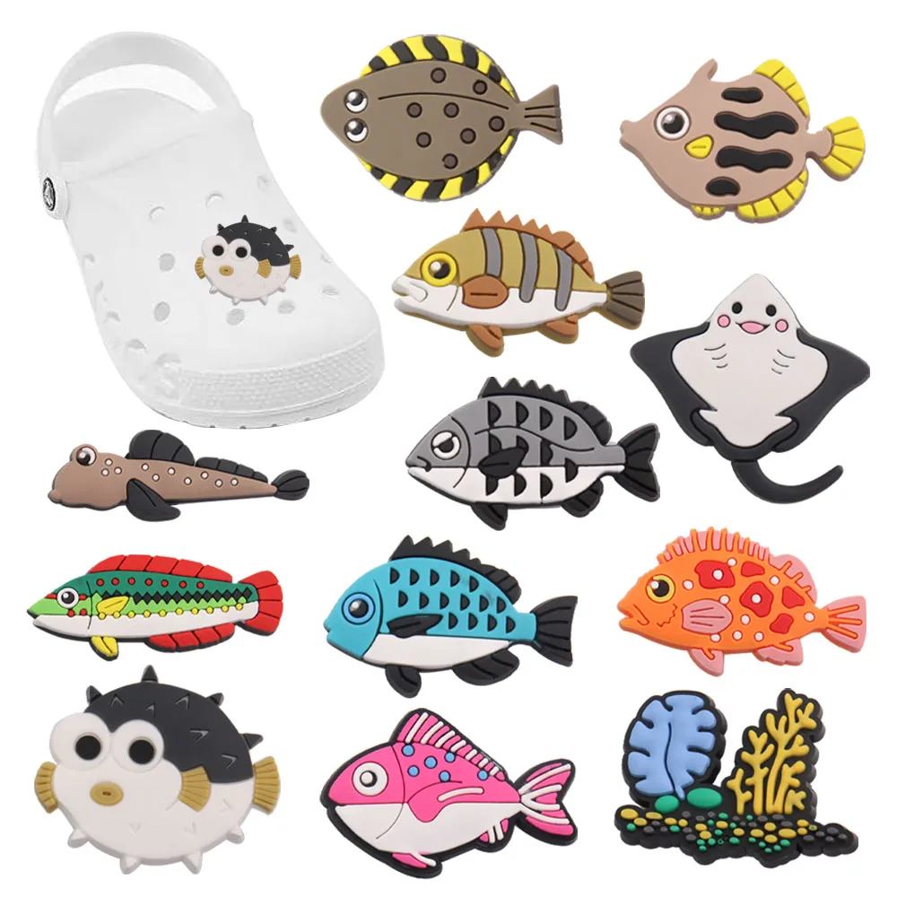 Mix 50PCS PVC Buckle Clog Sea Animal Kinds Of Fish Seaweed Croc Jibz Fit Wristbands Garden Shoes Button Decorations Xmas Gifts
Mix 50PCS PVC Buckle Clog Sea Animal Kinds Of Fish Seaweed Croc Jibz Fit Wristbands Garden Shoes Button Decorations Xmas Gifts