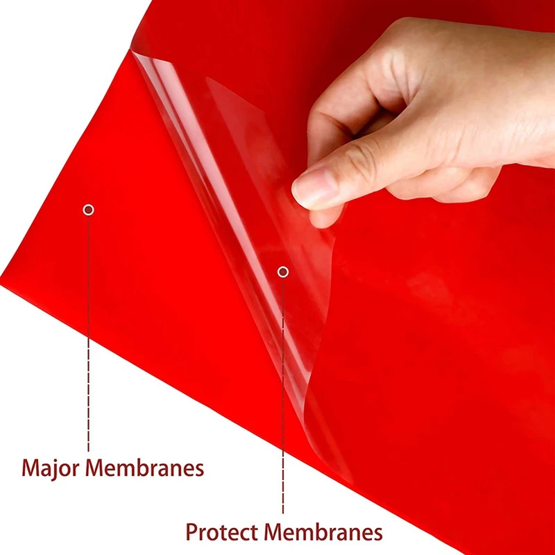 10 листов винила для теплопередачи 12x10 дюймов ПУ красный розовый белый утюжок HTV