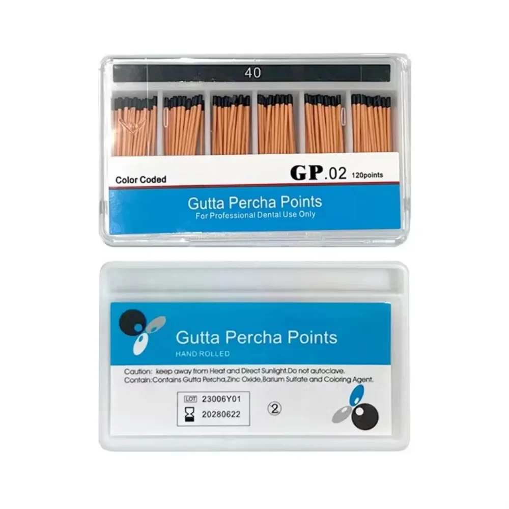 Конус AG Dent 0 2/0 4/0 6 размер 15/20/25/30/35/40 Dental Gutta Percha Points Gapadent