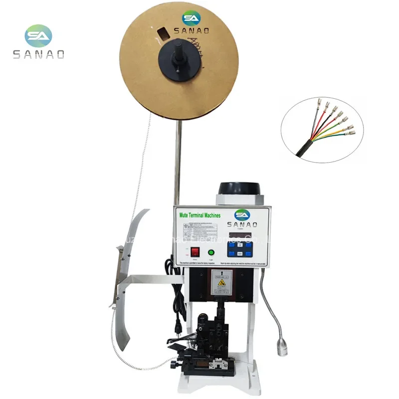 SA-2.0T 1 5T машина для обжима клемм Полуавтоматическая проводов кабеля