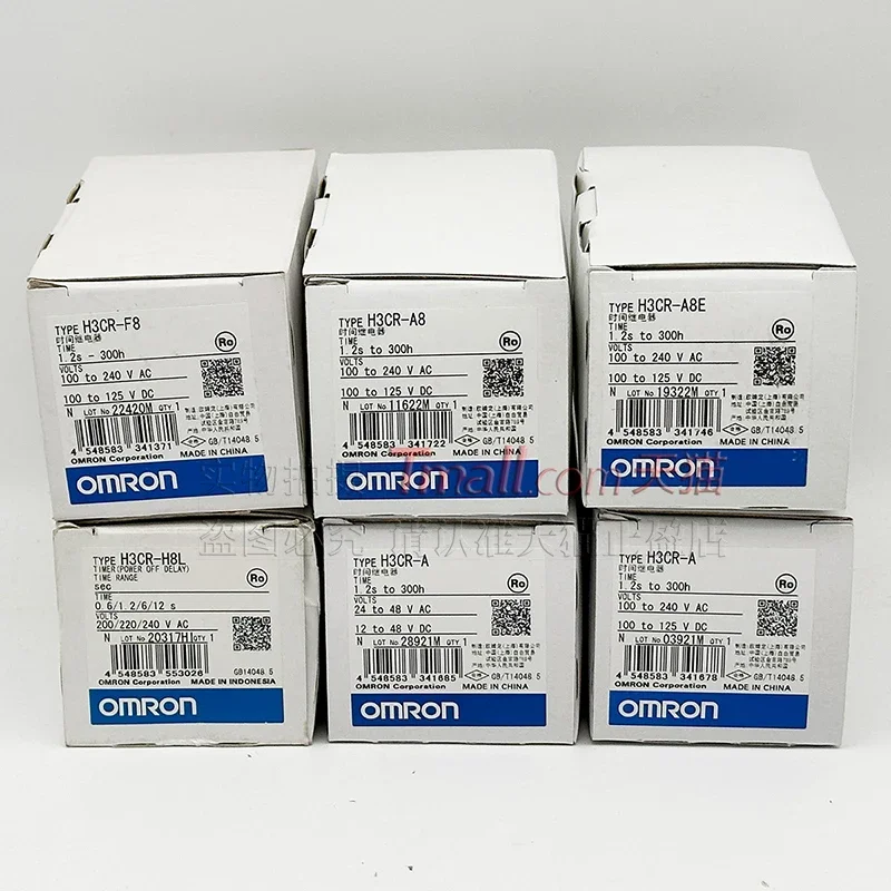 Оригинальное реле времени Omron H3CR-A8 калькулятор твердотельный таймер 100-240 В