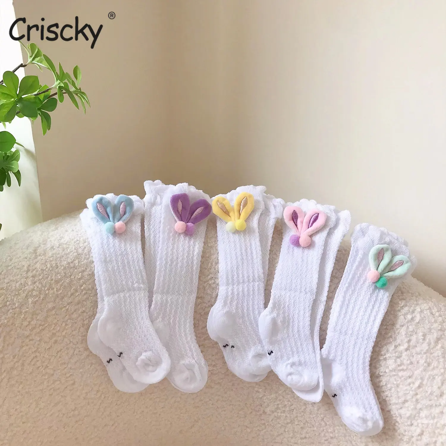 

5 пар/партия, Нескользящие Дышащие носки для девочек