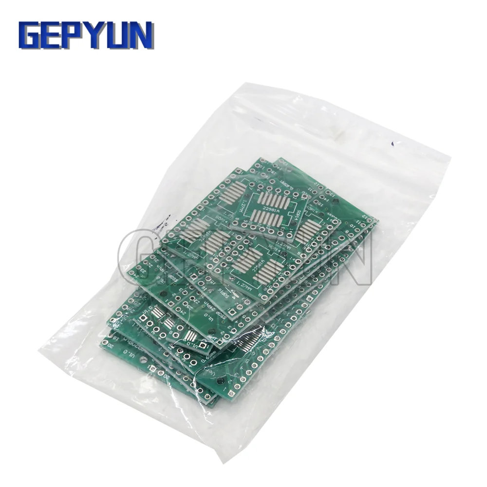 30 шт. SMD поворот в DIP PCB плата комплект SOP24 SOP8 SOP14 SOP16 SOP20 SOP28 адаптер преобразователь пластина SOP 8 14 16 20 24 28