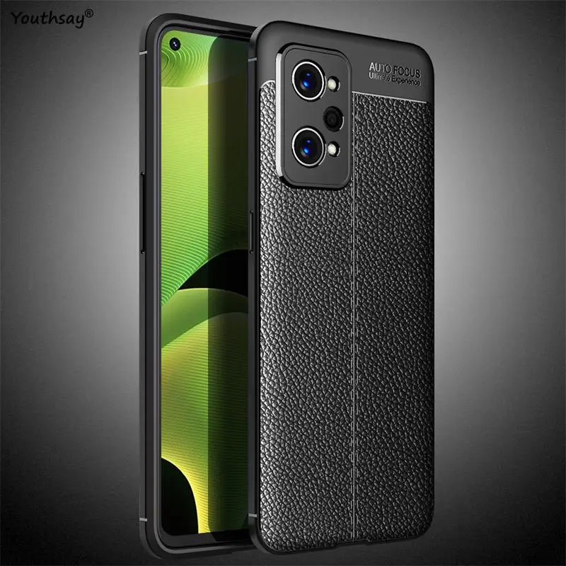 

Shockproof Case For Realme GT Neo 3T Case For Realme GT Neo 3T Cover Fundas TPU Soft Leather Phone Coque Realme GT Neo 3T