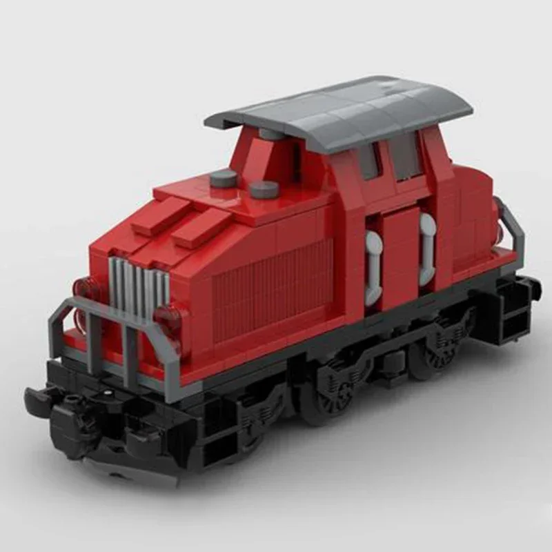 Модель городского поезда Moc Строительные кирпичи DHG 500 C конструкторные модульные