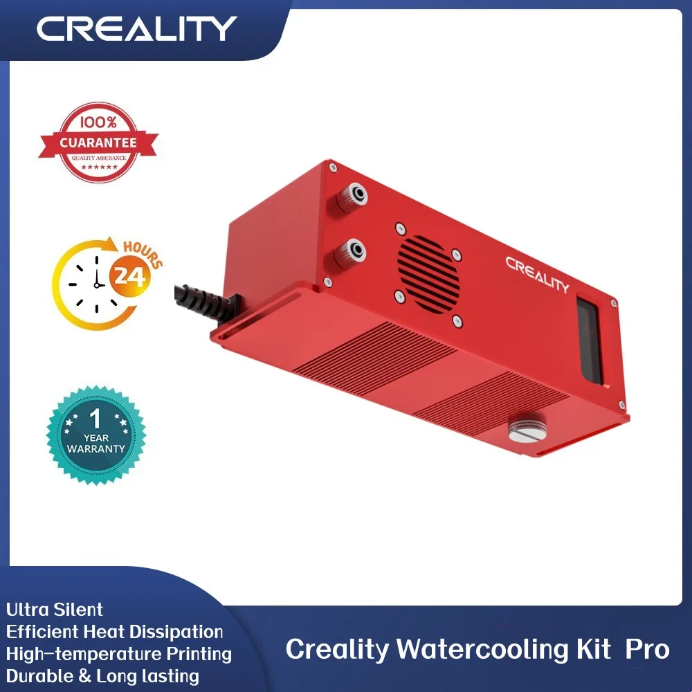 

Creality Watercooling Kit Pro High-Temperature Printing Ultra Silent Efficient Heat Dissipation Durable Long Lasting Upgrade Kit