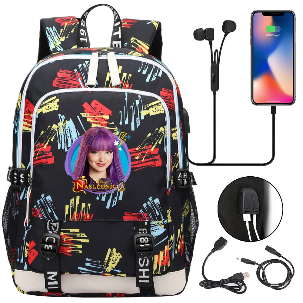 Teenager Usb Charging Laptop Backpack Women Men Rucksack Mochila Travel Bag