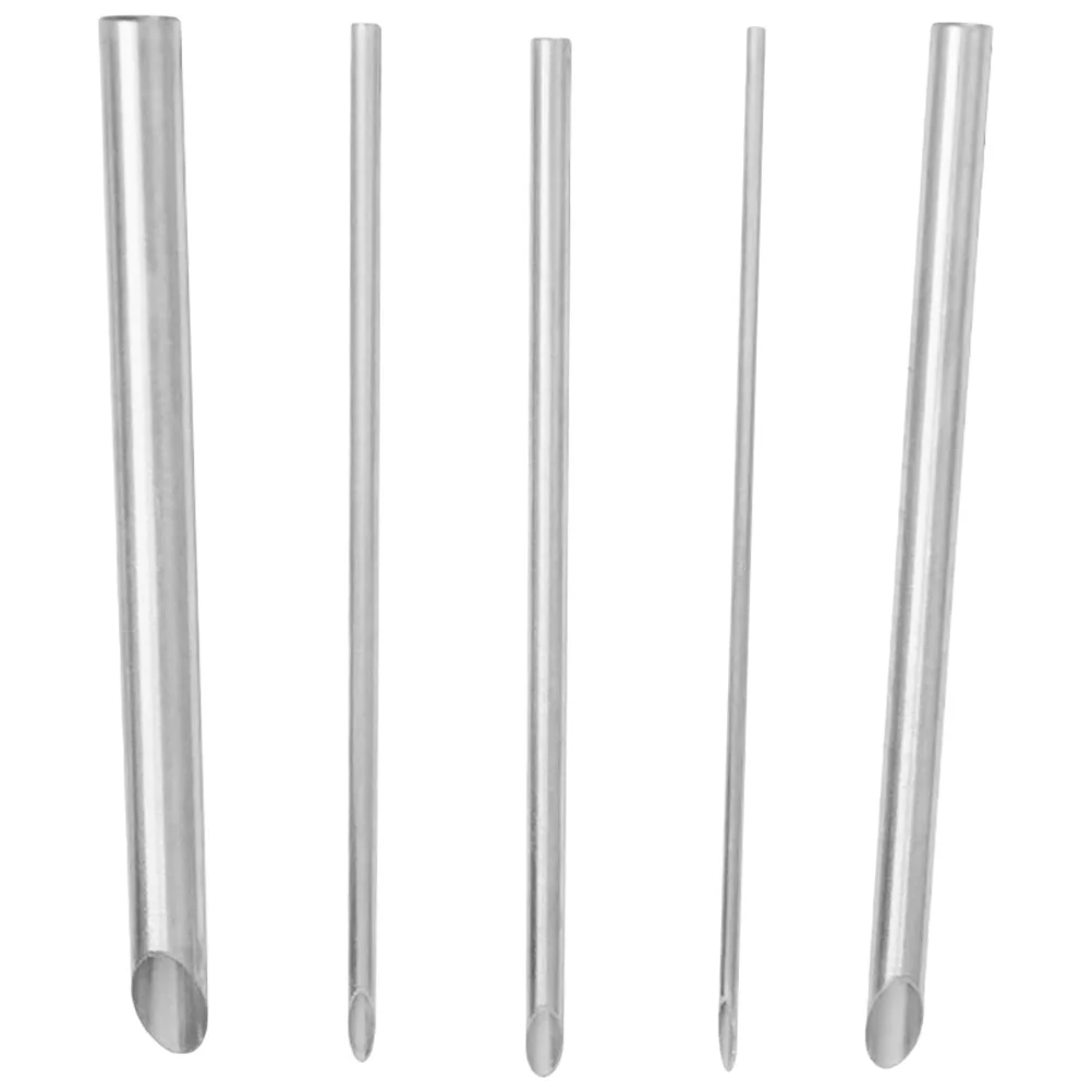 

5Pcs Drilling Trimming Sculpting Round Hole Clay Tools for Sculpture Ceramic Pottery Supplies