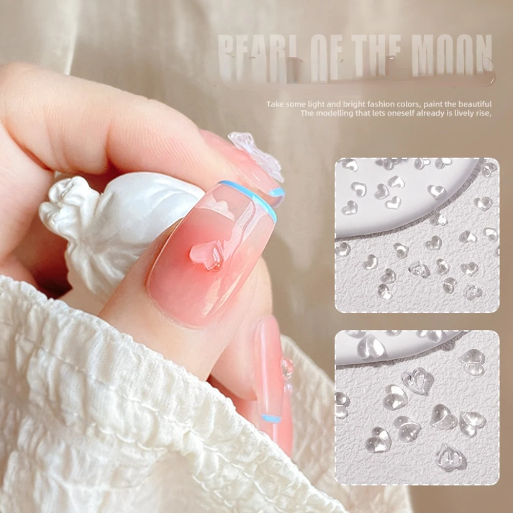 

50 шт./упаковка, декоративные 3d-румяна для ногтей