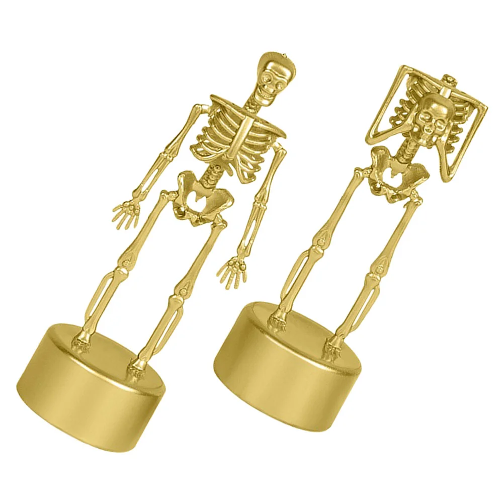 Skull Stand Trophy Halloween Unique Decors Elements Home Vivid Adornments Party Accessories Fittings