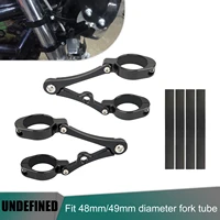 for harley headlight bracket 4849mm tube clamp mount support holder for cafe racer chopper bobber bikes motorcycle accessories