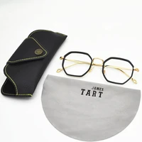james tart 310 optical eyeglasses for unisex retro style anti blue light lens plate square full frame with box