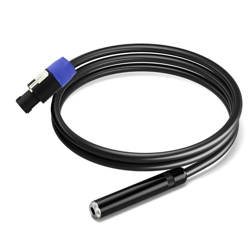 

0.3m 3Pin Male to 6.35mm Female Stereo Jack Audio Cable Adapter Wire for Stereo Guitar Mixer Amplifiers Speaker Cables