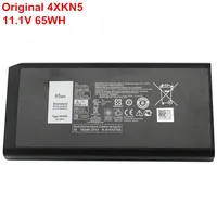 New 11.1V 65Wh Genuine Original Laptop Battery 4XKN5 For Dell Latitude 14 Rugged 5414 5404 7414 7404 Series Notebook X8VWF YGV51
