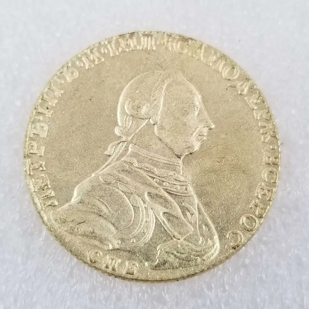 

Россия 1762 винтажные золотые и серебряные монеты, домашний декор, монеты на удачу, волшебные коллекционные предметы, альбом, монеты, рождеств...