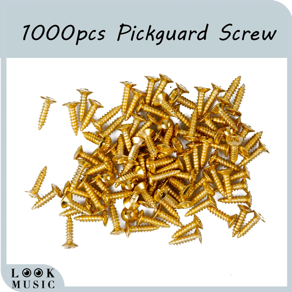 

1000 шт. винты для накладки на гитару 11 мм * 6 мм для накладки на заднюю панель DIY