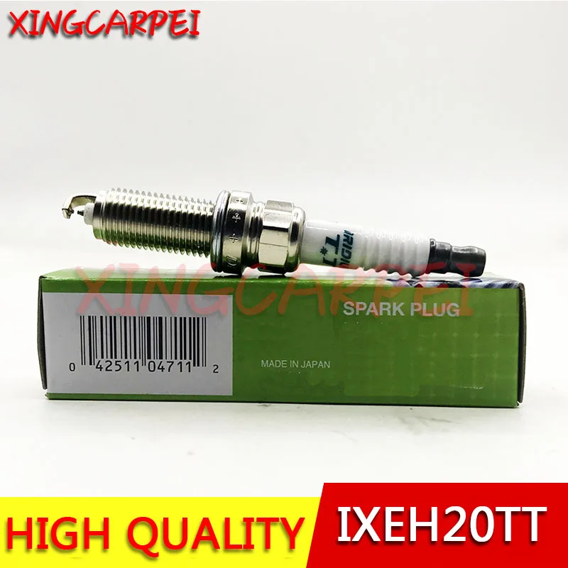

4 шт. IXEH20TT 4711 двойные иридиевые свечи зажигания для Toyota Nissan Subaru Teana 2.0L 2.5L Renault Peugeot Mazda IXEH20TT 4711