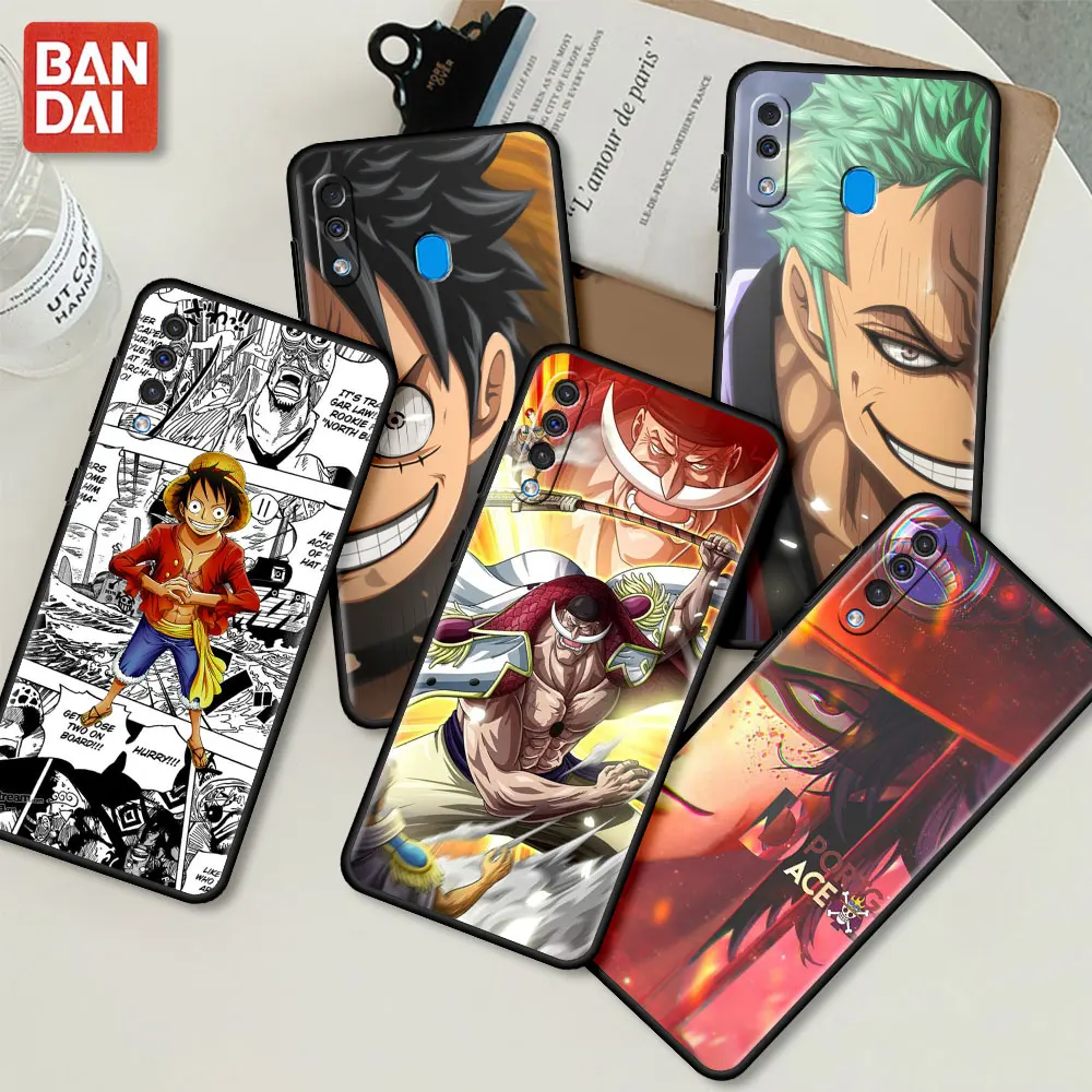 

One Piece Roronoa Zoro Case For Samsung Galaxy A50 M31 Note 20 Ultra 10 9 Black Phone Cover A70 A30 A20 M52 5G M30s Soft Capa