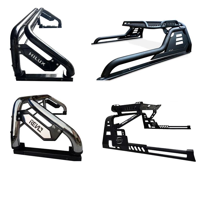 

High Quality Universal Pickup Truck 4X4 Sport Roof Rack Steel Roll Bar for Toyota Hilux Revo Vigo Tundra Tacoma for Dmax Ranger