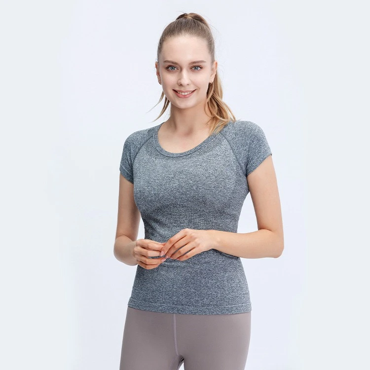 

Lu Swiftly Tech 1.0 Seamless Yoga T-Shirts Summer Women Slim Sports Tee Breathable Fitness Blouse Workout Short Sleeve Crop Top