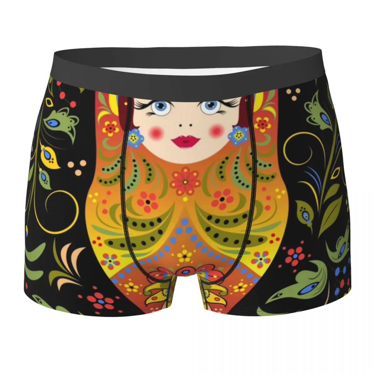 

Нижнее белье для русской куклы, русская кукла, Матрешка, мужские шорты, трусы, Классическое нижнее белье, трусы оверсайз с принтом Карпов