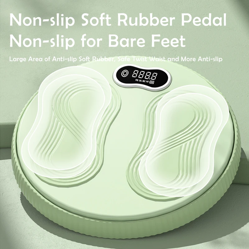 Figure Trimmer Core Ab Twister Board With Intelligent Counter for Exercise Waist Twisting Disc for Slimming Exercise Equipment