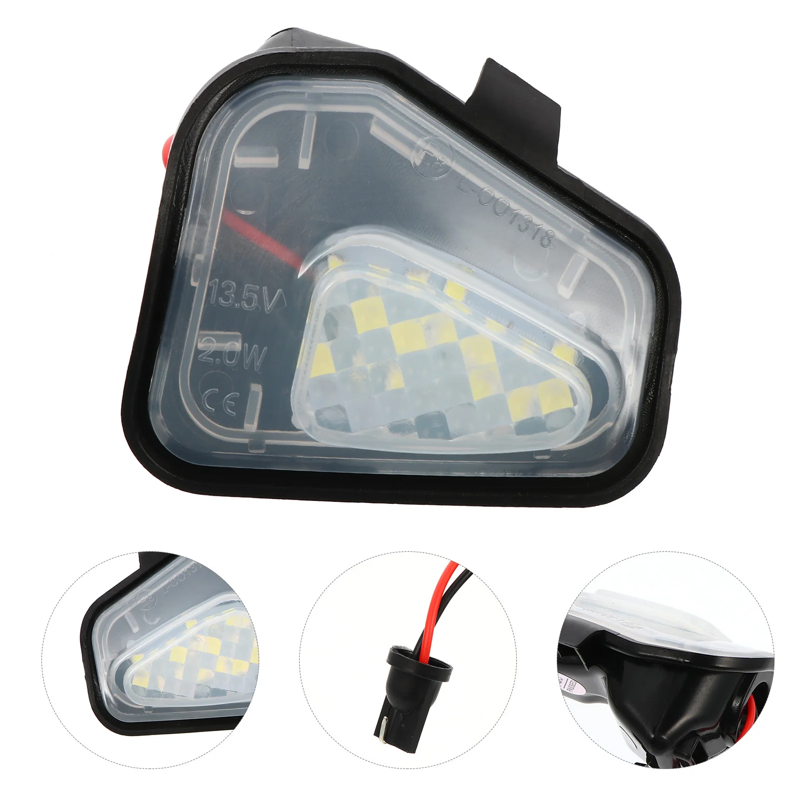 

2 Pcs Back Mirror Indicator Dynamic LED Turn Signal Lights Mirror Indicator