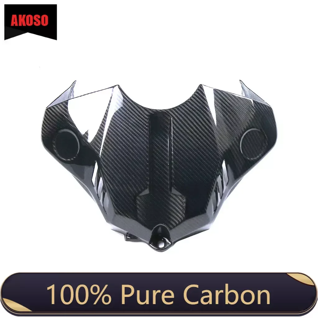 100% 3K полностью сухой из чистого углеродного волокна Мотоциклетный воздушный