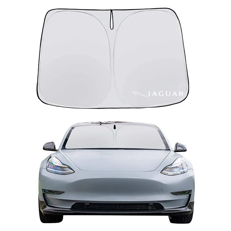 

Auto Sunshade Protection Cover Winter Summer Windshield Shield For Jaguar XF XE XJ F-PACE F-TYPE X760 X260 X761 Car Accessories