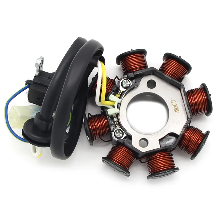 Фото Катушка статора магнето мотоцикла для Kymco KXR 90 Euro 2 Maxxer 90 90S 31120-LBD4-90B 31120-LBD4-90A №1