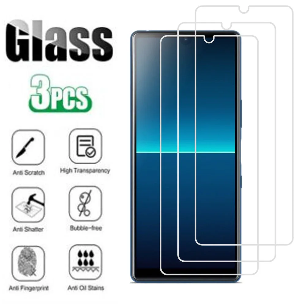 

9H Screen Protector For Sony Xperia 5 10 II Plus XA1 Tempered Glass for Sony Xperia L4 L3 L2 L1 XZ1 Z4 Z5 Z3 Compact Glass