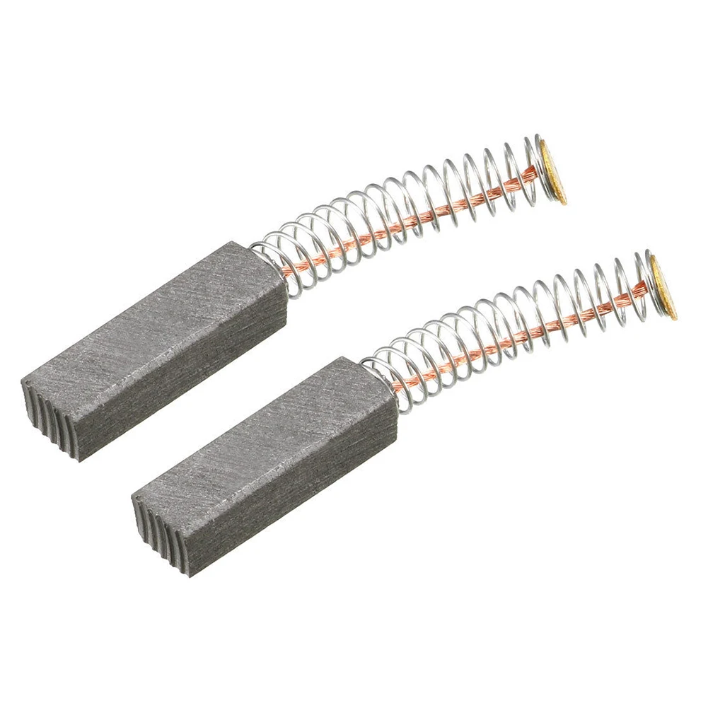 

Brand New Carbon Brushes Electric Motors 20mmx6mmx5mm 25mm Spring 2pcs Accessories Carbon + Metal Wide Variety Use