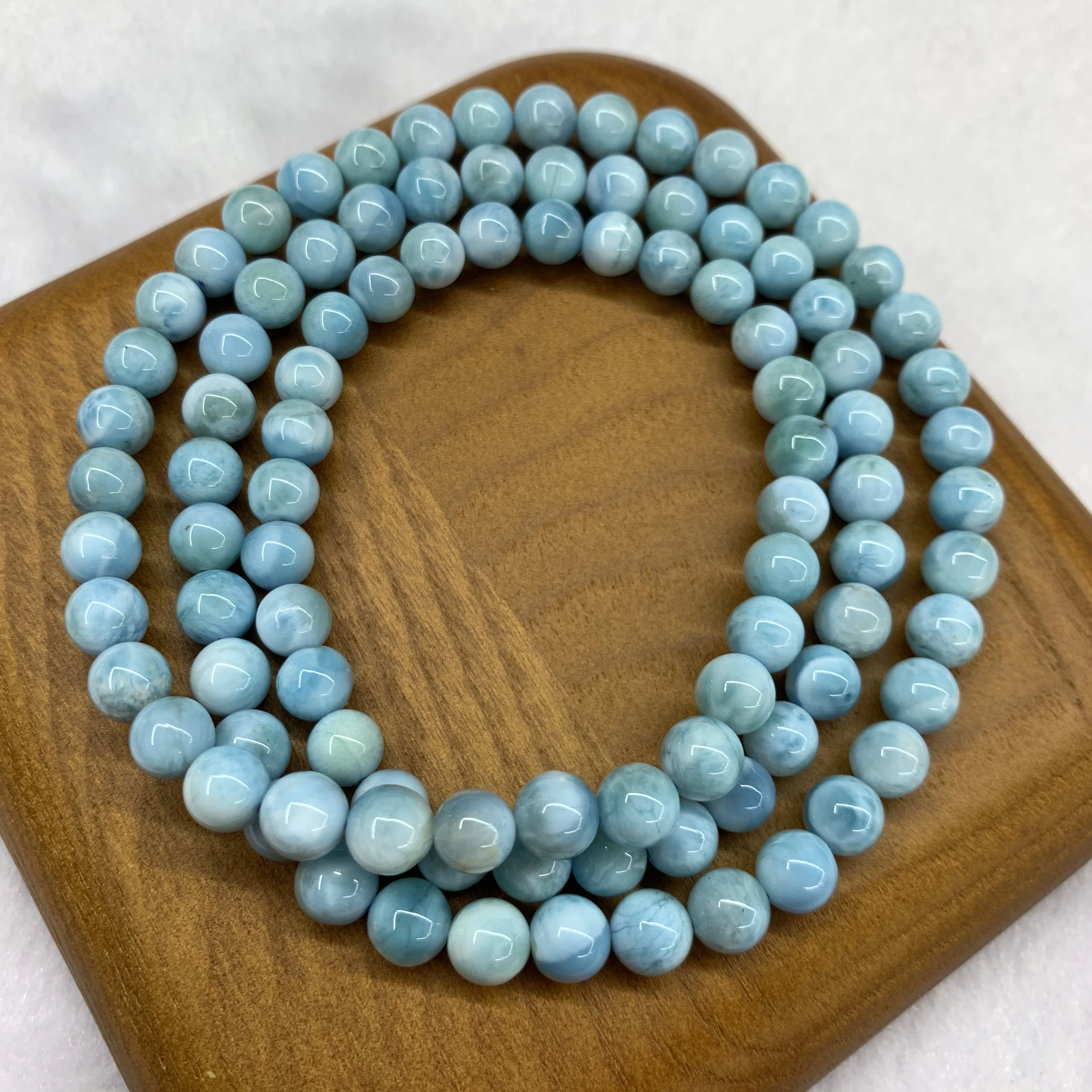 

AAA Quality Lalimar 6mm Natural Gemstone Bead Jewelry Wholesale Jewelry for Womenbeads for Jewelry Making