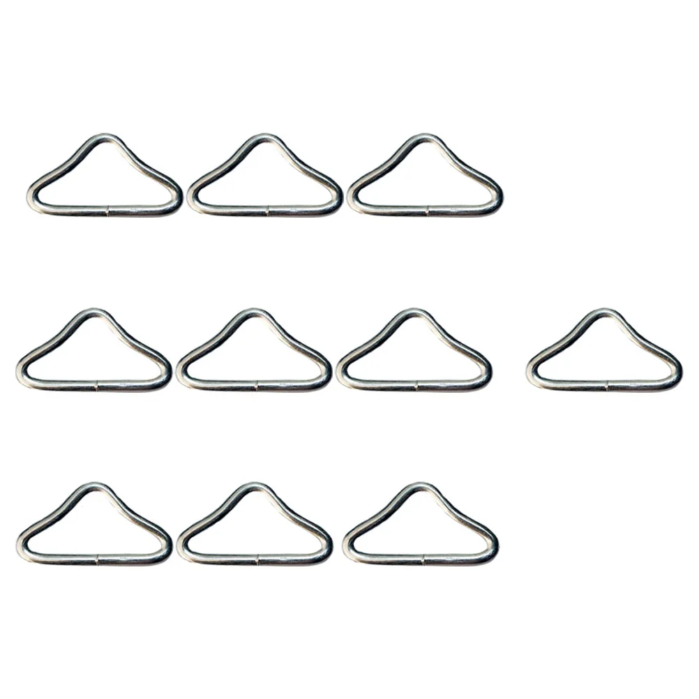 

30 Pcs Special Ring Trampoline Triangle Rings Kid Cama Para Niños Metal