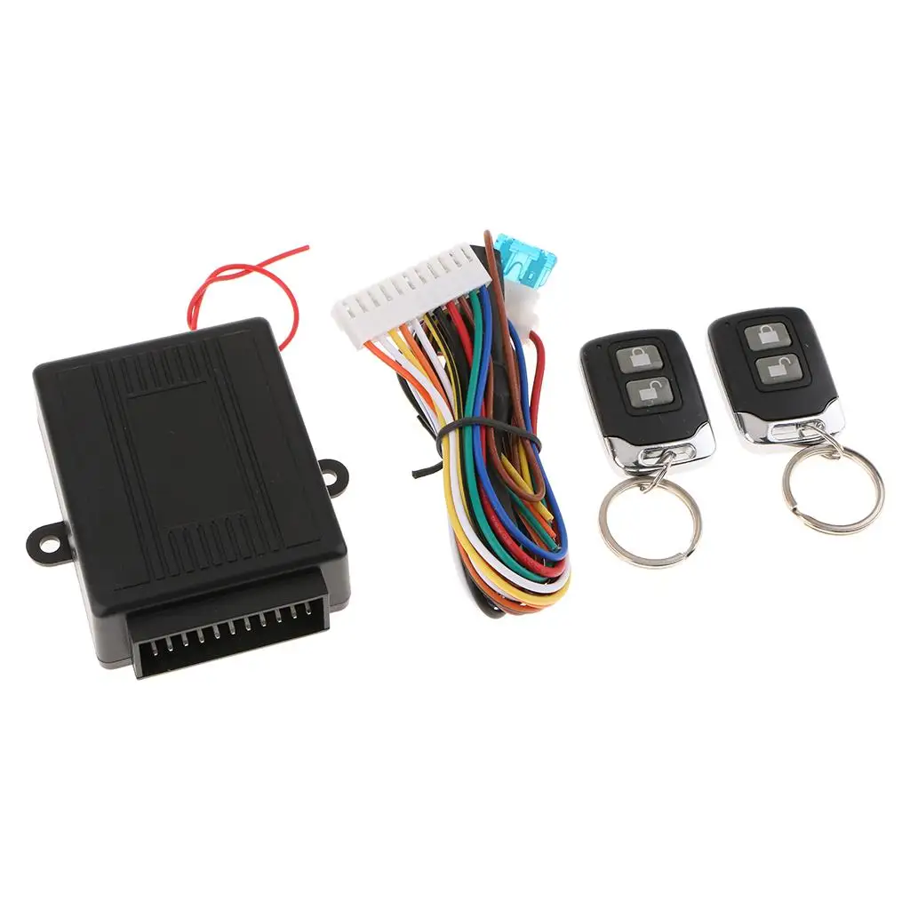

4 Pieces Car Central Locking Remote Control System Remote Controllers Kits