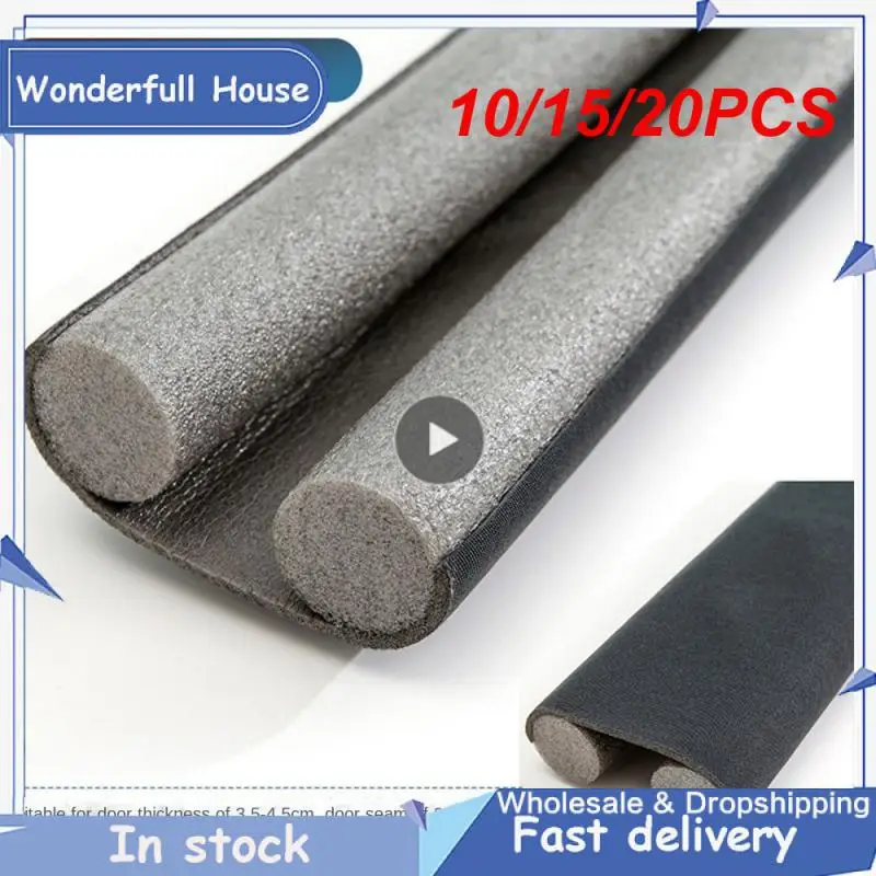

10/15/20PCS Anti-dust Sealing Weather Strip Anti-cold Door Bottom Seal Strip Anti-mosquito Wind-proof Sound Insulation Strip