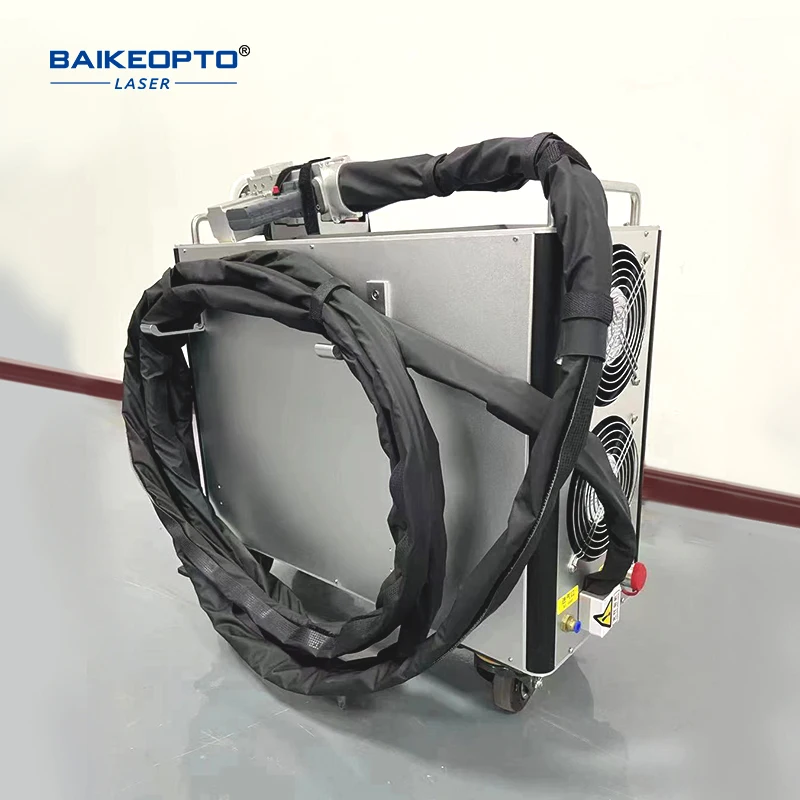 

500W High Efficiency CW Continuous Fiber Laser Cleaning Machine Stainless Steel Iron Aluminum