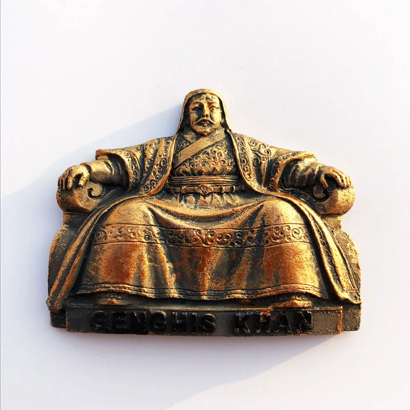 

Mongolia Fridge Magnets Ulaanbaatar Travelling Souvenirs Genghis Khan Fridge Stickers Birthday Gifts Message Board Stickers