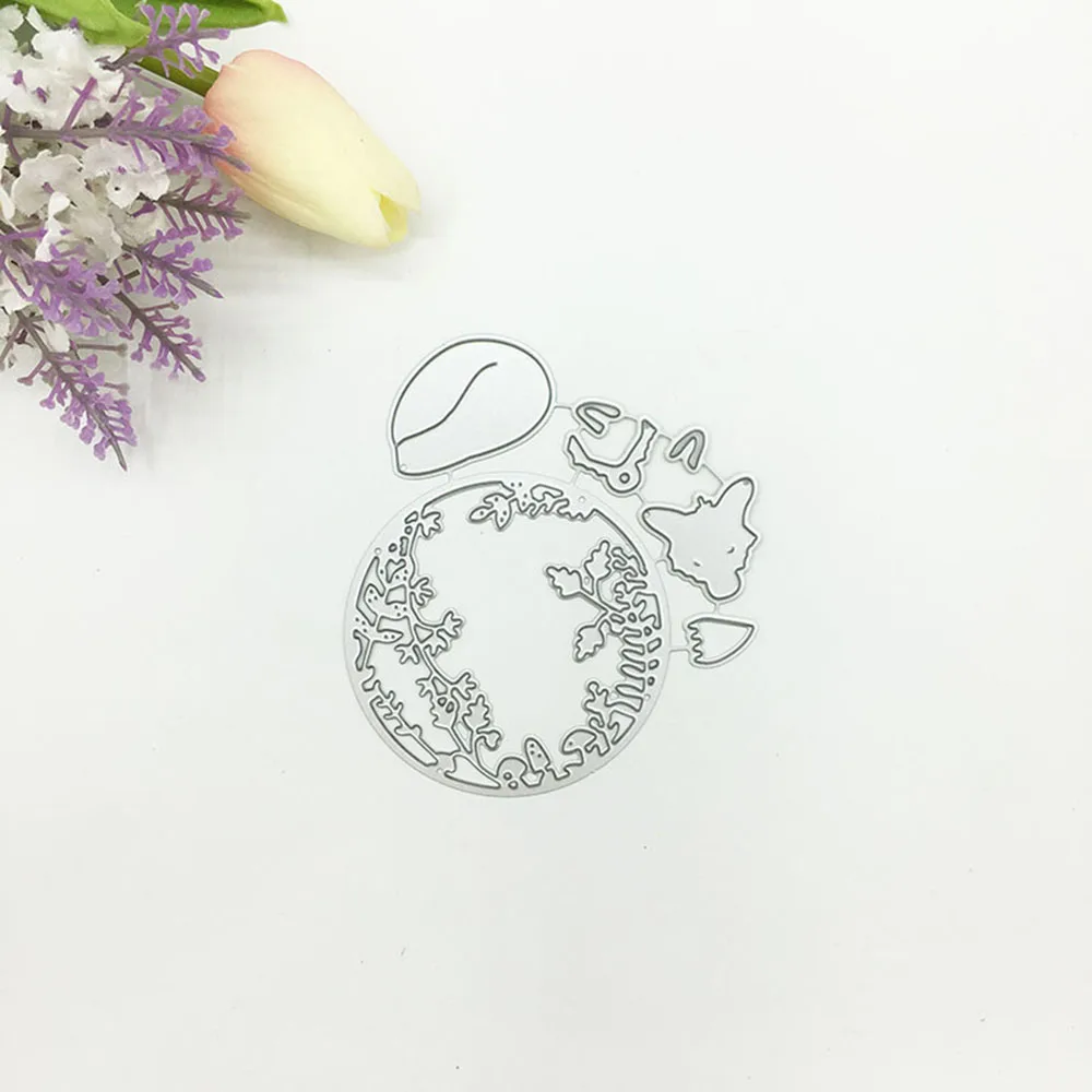 

Металлические штампы Julyarts с изображением круга ветвей для рукоделия, скрапбукинга, тиснение, изготовление карточек, форма, трафарет