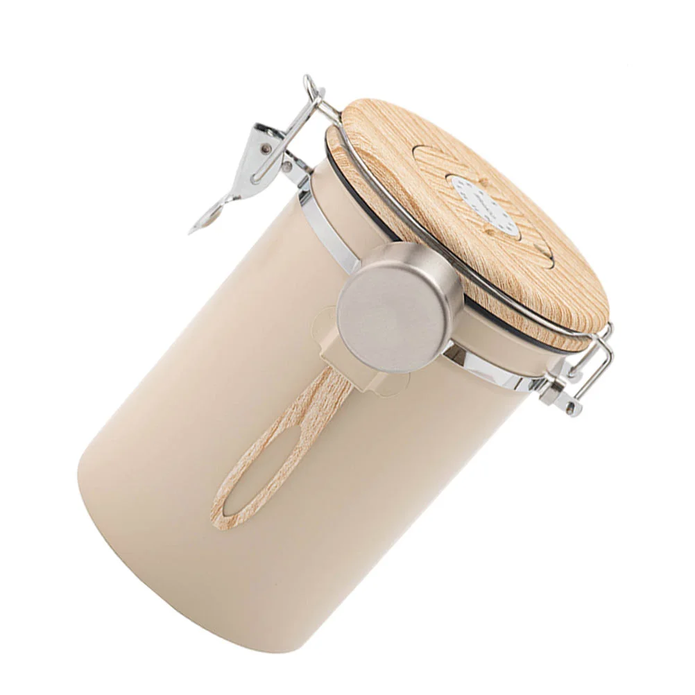 

Sealed Jar Date Coffee Bean Multi-function Sugar Tea Container Household Storage Kitchen Accessory Home Supply