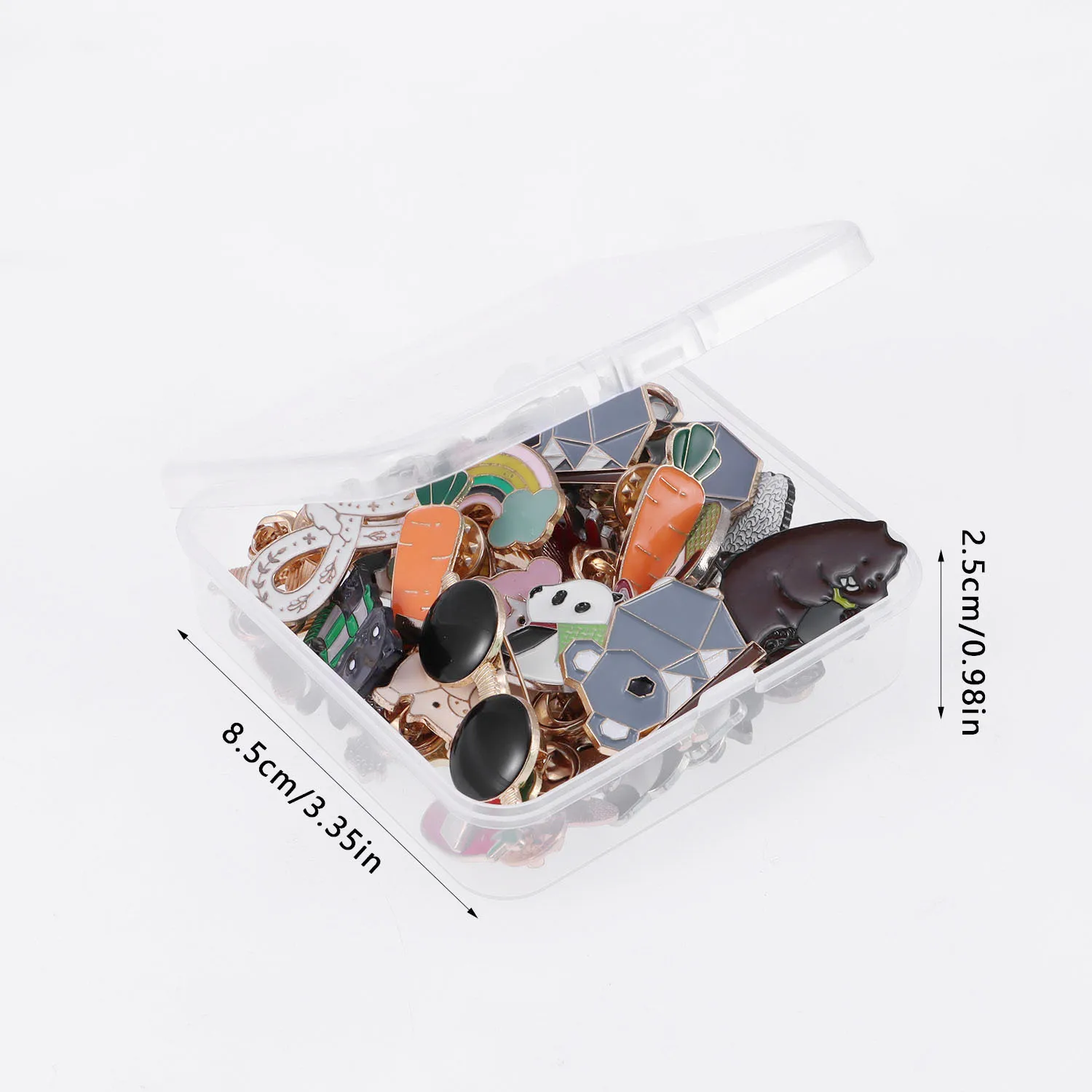 

Случайные металлические значки 50 шт