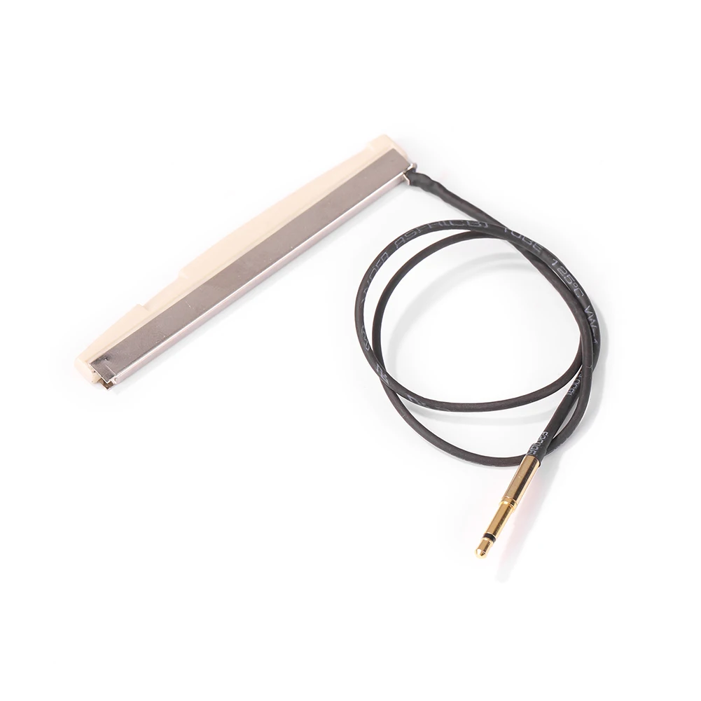 

Folk Acoustic Guitar Piezo Pickup Bar Replacement Under Bridge Saddle Transducer Guitar Integrated Pick-Up Sticks